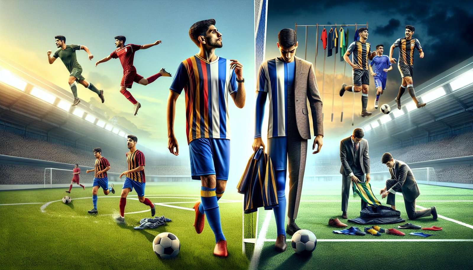 Nuori keskikenttäpelaaja Miko Koivuniemi harjoittelemassa jalkapallokentällä Ilveksen varusteissa.