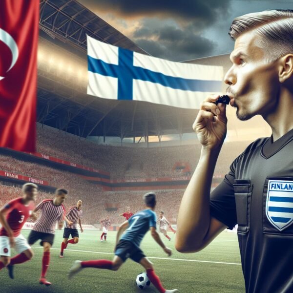 Suomalaiset erotuomarit viheltävät UEFA Youth League -ottelussa Turkissa