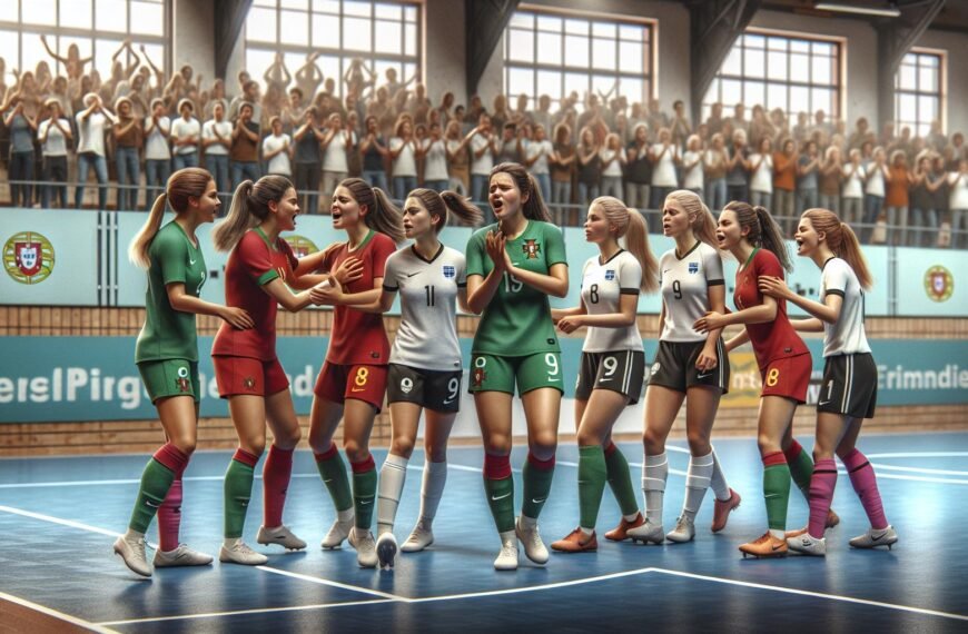 U19-tyttöjen futsalmaajoukkue kokee niukan tappion Portugalille
