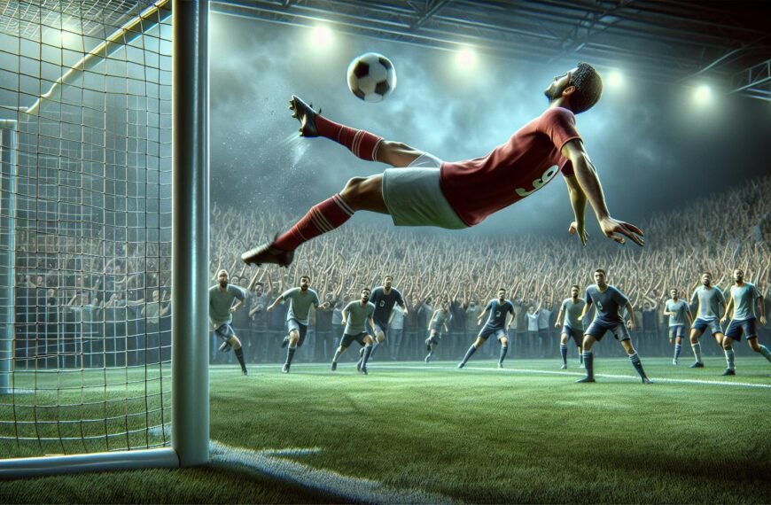 Karim Khalifa juhlistaa upeaa takajalkavolley-maalia Kangasalla