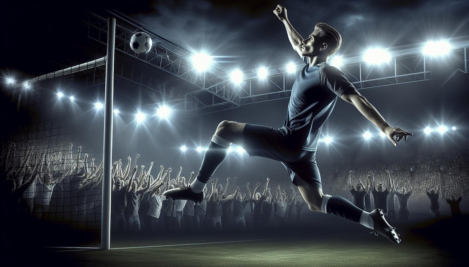 Benjamin Källman pelaamassa jalkapalloa Hannover 96:n paidassa, pyrkimässä kohti Bundesligan nousua.