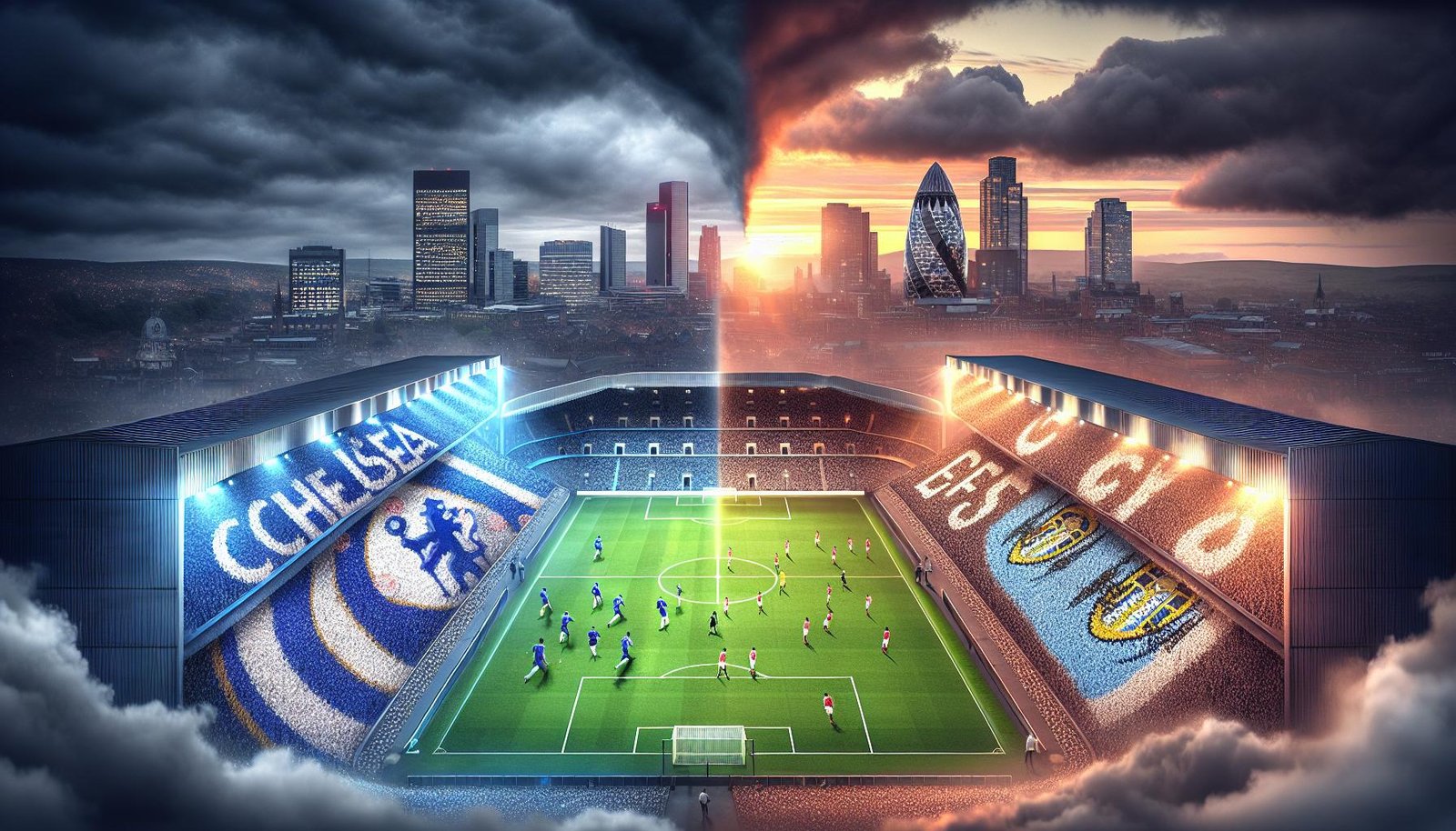 Chelsea ja Manchester City kohtaavat FA Cupin finaalissa Wembley-stadionilla.