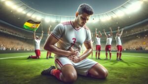 Cristiano Ronaldo kärsii vatsavaivoista Al-Nassrin voitto-ottelussa Saudi Pro Leaguessa.