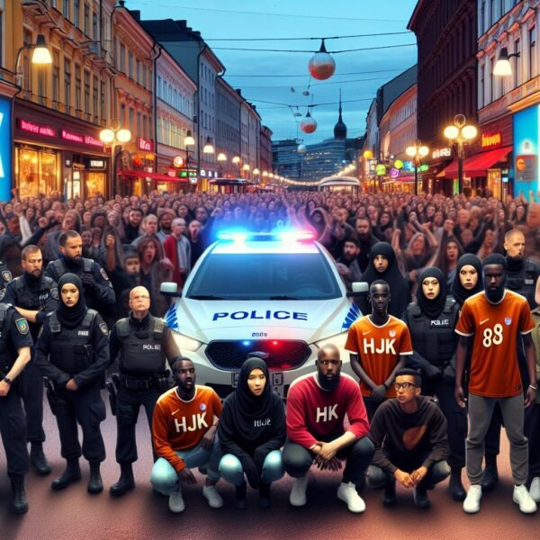 HJK-fanien rikostuomio: Pahoinpitely ja varkaus Helsingin keskustassa