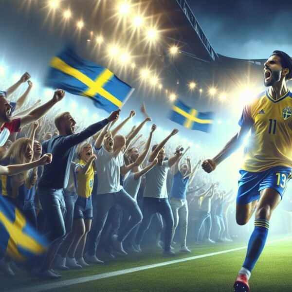 Ruotsi etenee MM-kisoihin Kansojen liigan kautta dramaattisen karsintafinaalin jälkeen