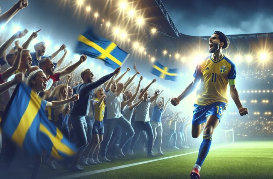Ruotsi etenee MM-kisoihin Kansojen liigan kautta dramaattisen karsintafinaalin jälkeen