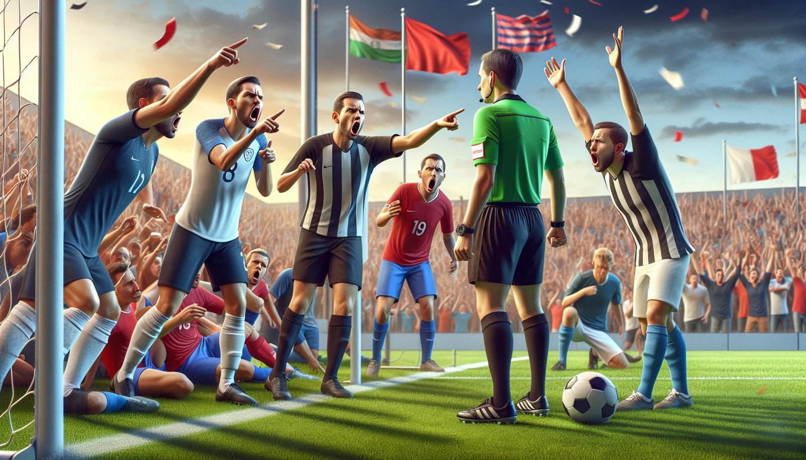 Djurgårdenin Allsvenskan-kauden avausottelu GAISia vastaan, jonka voittivat 1-0 kiistanalaisesta tuomarivirheestä huolimatta.