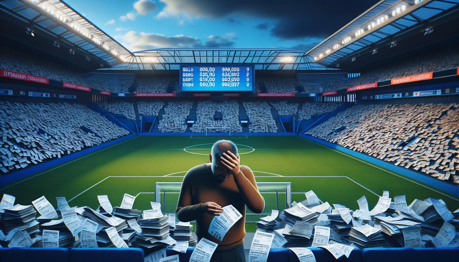 Grafiikka kuvaa Valioliigan seurojen taloudellista tilannetta ja haasteita, korostaen tulojen ja kulujen välistä epätasapainoa.