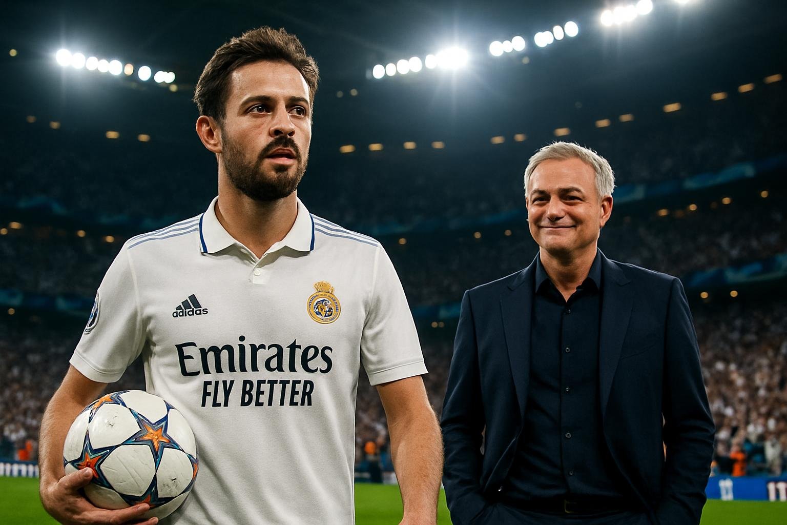 Bernardo Silva siirtyy Real Madridiin Manchester Citystä, vahvistaen joukkueen keskikentän taito- ja kokemustasoa.